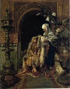 unknow artist Arab or Arabic people and life. Orientalism oil paintings  405 France oil painting artist